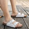 Mode Luxus Leder Kork Sandalen Sommer Herren Damen Pantoletten Clogs Strandschuhe Klassische Schnalle Pantoletten Pantoletten für Herren Pantoletten