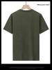 Dad's Monk Collar Short-Sleeve Cotton T-Shirt with Pockets - Loose Fit for Middle-Aged Men, Perfect for Summer