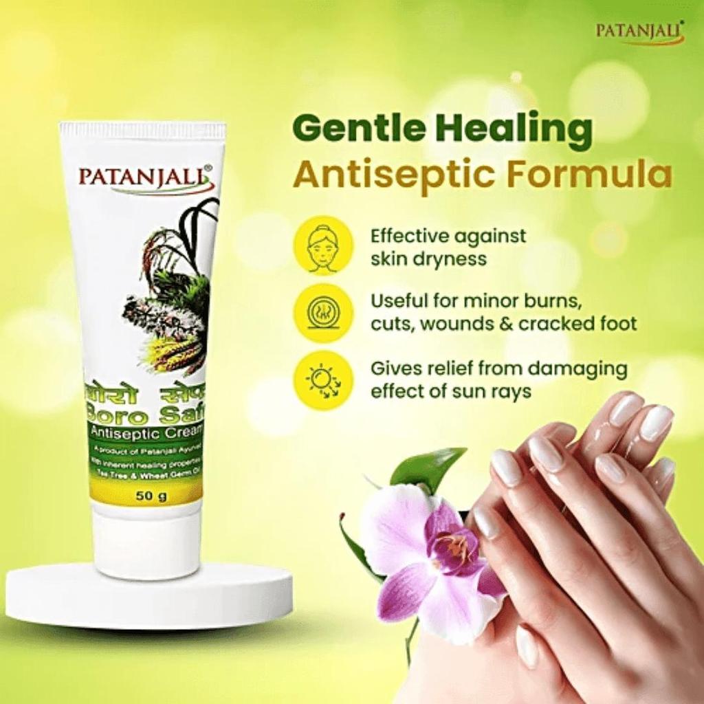 Boro Safe Antiseptic Cream 50 gm Patanjali