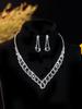 Alloy Necklace Set - Fashionable Banquet Jewelry Chain For Women - Bridal Wedding Jewelry Set