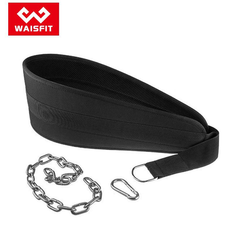 Weighted Fitness Belt for Pull-Ups & Squats with Thick Chain