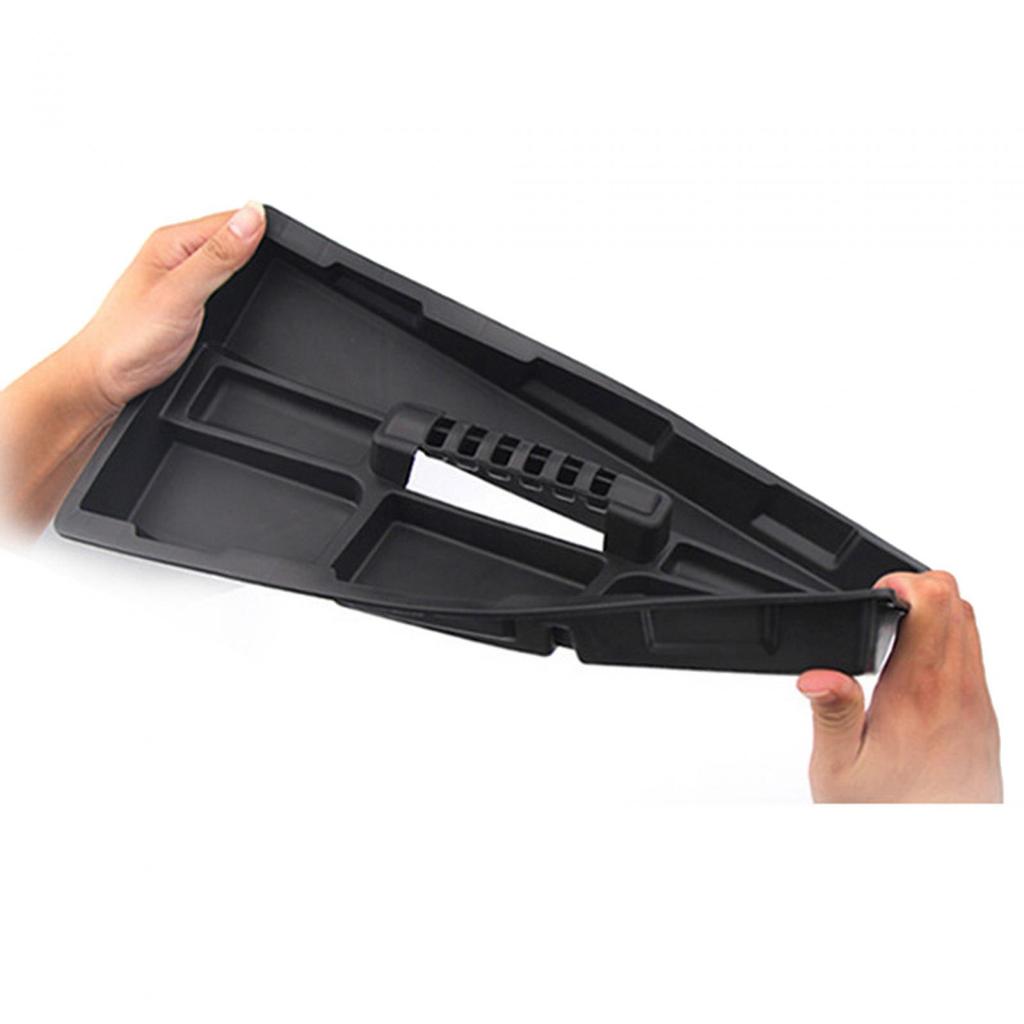 Heavy Duty Steel Toolbox for Home and Garage Organization - Secure Storage Solution with Layers
