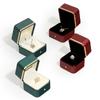 Luxus Schmuckverpackung Ring Schmuckschatulle Set Kleine Schmuckverpackungsschachtel Kette Halskette Luxuriöse Schmuckschatulle Samt