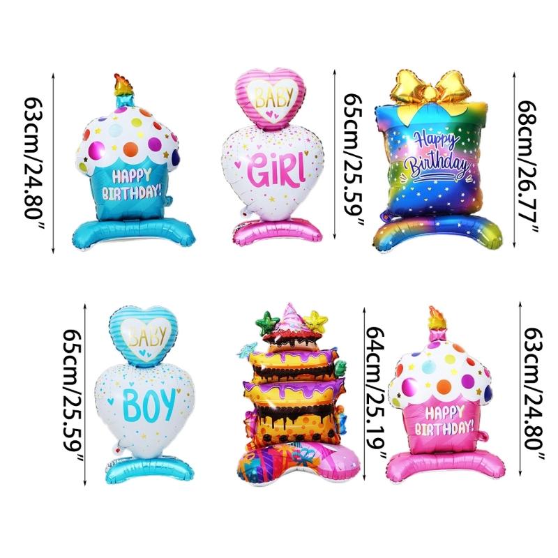 1 PZ Base Stabilizzante Palloncini per Torta Palloncini in Foglio di Alluminio Decorazioni per Matrimonio Festa di Buon Compleanno Baby Shower