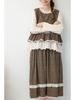 2026 Spring Mori Girl Floral Cotton Linen Jacket & Skirt Set - Casual Women's Suit
