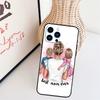 Baby Mom Daughter Girl Son Dad Case For iPhone 11 12 13 14 16 15 Pro Max Mini X XS Max XR Plus Cover Coque
