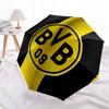 Dortmund, automatic folding umbrella, portable and foldable design, 8 ribs, a Christmas or birthday gift.