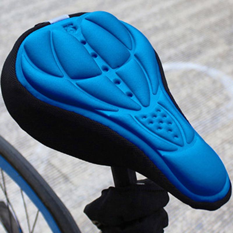 Colorful 3D Fixed Gear Saddle Cover for Mountain Bikes - Cushion Seat for Bicycle Riding Special Size