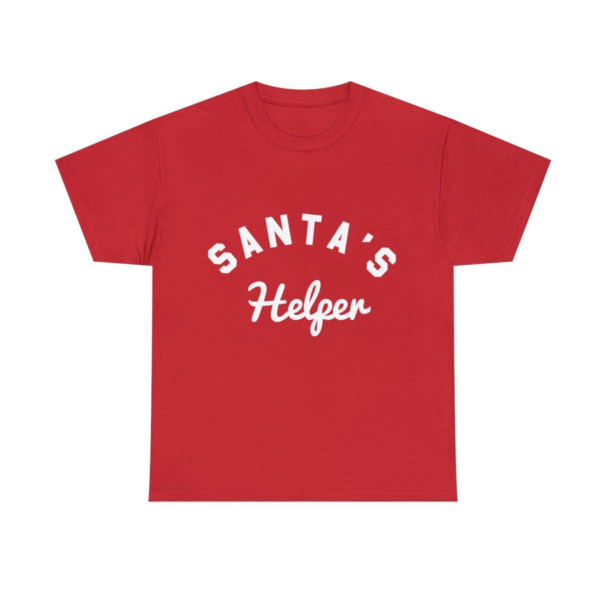Santa s Helper Graphic Tee Shirt XXXL