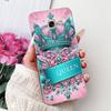 Case For Samsung Galaxy A5 2017 A520F Bumper Cover Samsug A5 2016 A510F Initials Letter Pattern Soft TPU Silicone Transparent