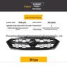 Black Front Bumper Grille for Subaru WRX (US Spec, 2018-2021)