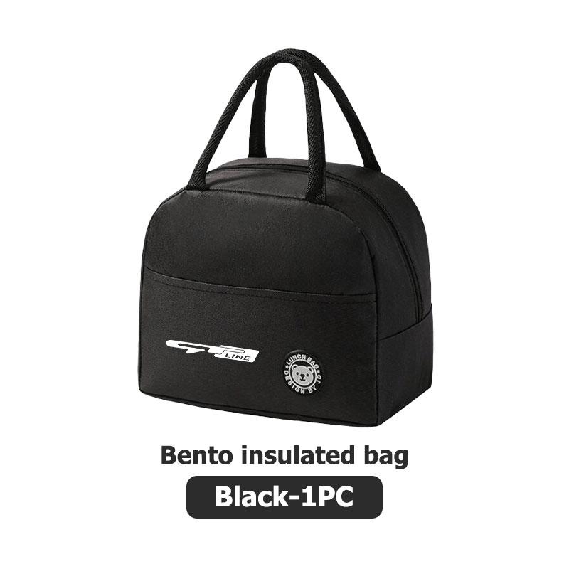 For KIA Car Styling Insulated Lunch Bag Food Organizer Thermal Case Gt Gtline Xline Ceed Forte RIO STINGER Seltos K3 K4AS2