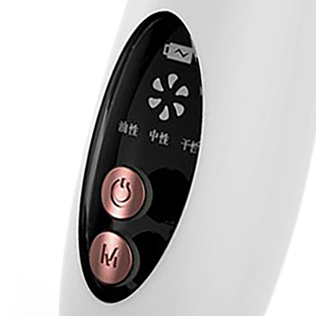 Blackhead Vacuum Cleaner Suction Power Multi Functional Facial Suction Pore Cleaner White