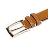 [KIETH] Keith Men's Business Belt, Genuine Leather, Camel, Scotch Leather, Embossed Grain, Made In Japan, KE21340-34