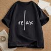 Reax Print Tshirts For Unisex Unisex Summer Casual Minimalist Fashion Loose Tops High Quality Comfortable Oneck Short Sleeve Tees