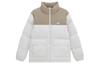 Down Jacket Unisex Khaki/White AMJ34304-CIC