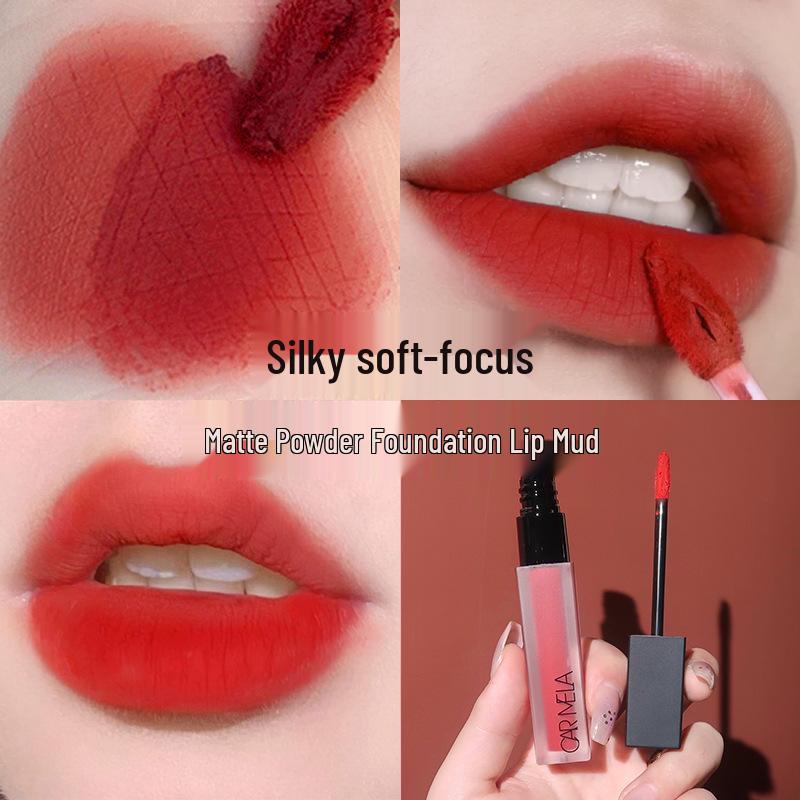 CARMELA Versatile Velvet Matte Lip Mud Lip Gloss Lipstick
