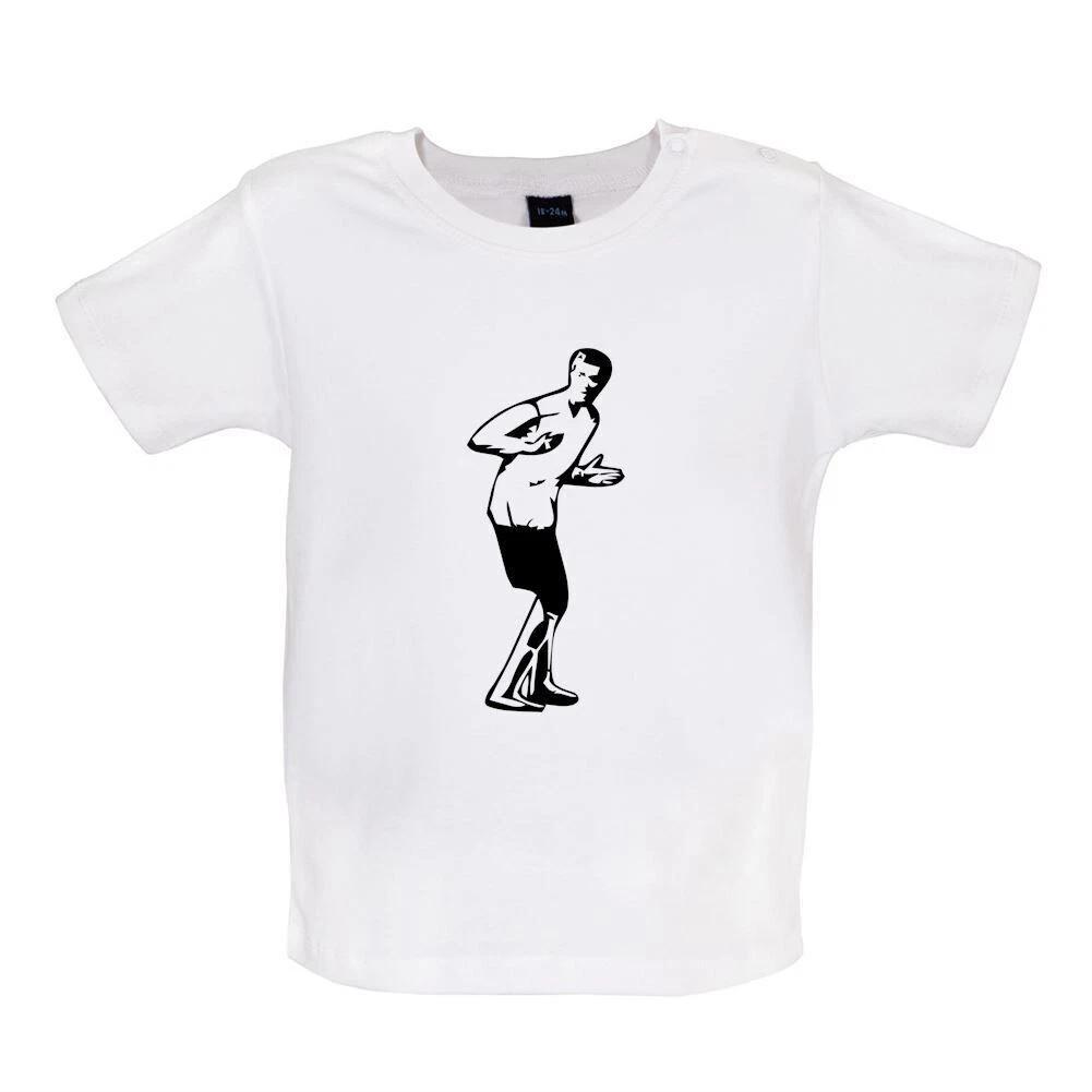 

Crouch s Robot Dance - Baby Kids Boys Girls Unisex T-Shirt / Babygrow - Peter Player Football Podcast 100