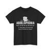 Abibliophobia Definition T Shirt Reading Lovers Reader Bookish Bookworm