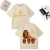 Karol G Tropicoqueta 2025 Album Merch Graphics Tshirts Men Women Fashion Vintage Tshirts Casual Cotton Loose Short Sleeve Tees