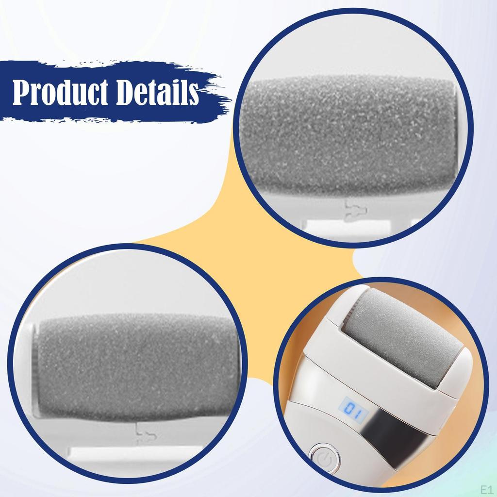 Electric Foot Callus Remover Removes Dry Skin Gift Easy to Use Pedicure Tool