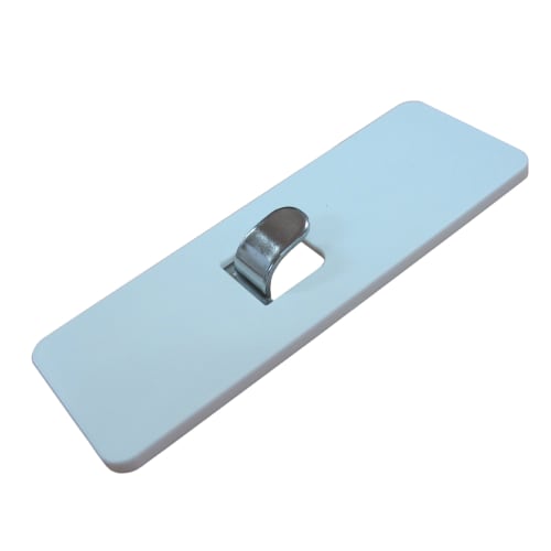 Wall Beauty P-4 Covers for Staple-Mounted Wall Hooks, Drywall Fixing Brackets, Leaves No Marks, Set of 2, P-4Ch