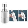 2 Modes Kitchen Faucet Spray Head Filter Adjustable 360° Rotary Splashback Tap Nozzle Bubbler Kitchen Sink Faucet Aerator