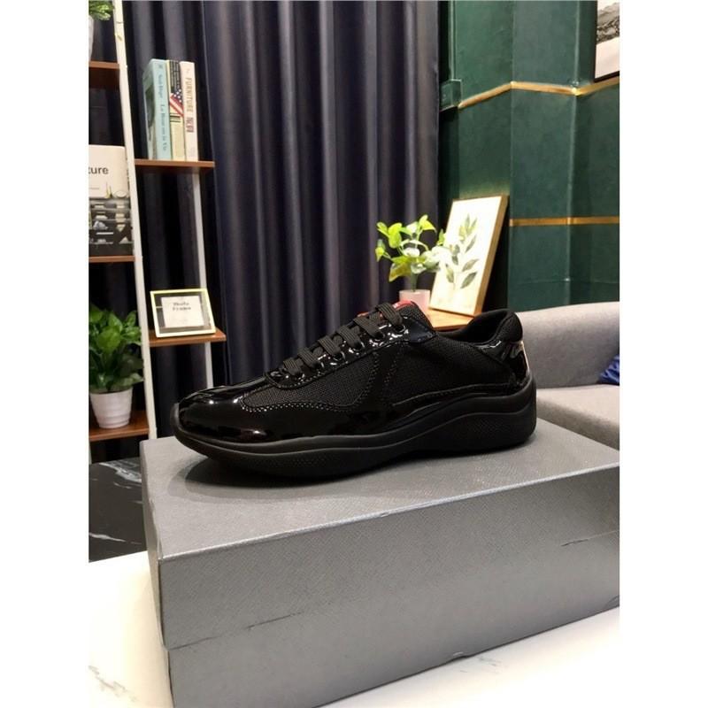 Men's Shoes Big Name Summer Mesh Breathable Sports Casual Running Shoes Patent Leather Versatile Thick Baseplate Shoes