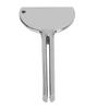 3Pcs Key Squeezer Stainless Steel Semi Circular Squeeze Hair Paste Toothpaste Dye Paste Tube Roller Key