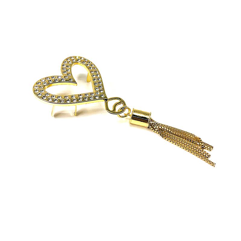 Diy Exquisite Metal Buckle Clasp Bag Purse Hat Decor With Tassel Hardware Leather Craft Woven Bag Accessories Bag Pendant