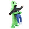 Inflatable Alien Rider Costumes Innovative Fun Waterproof Alien Carry People Costume for Cosplay