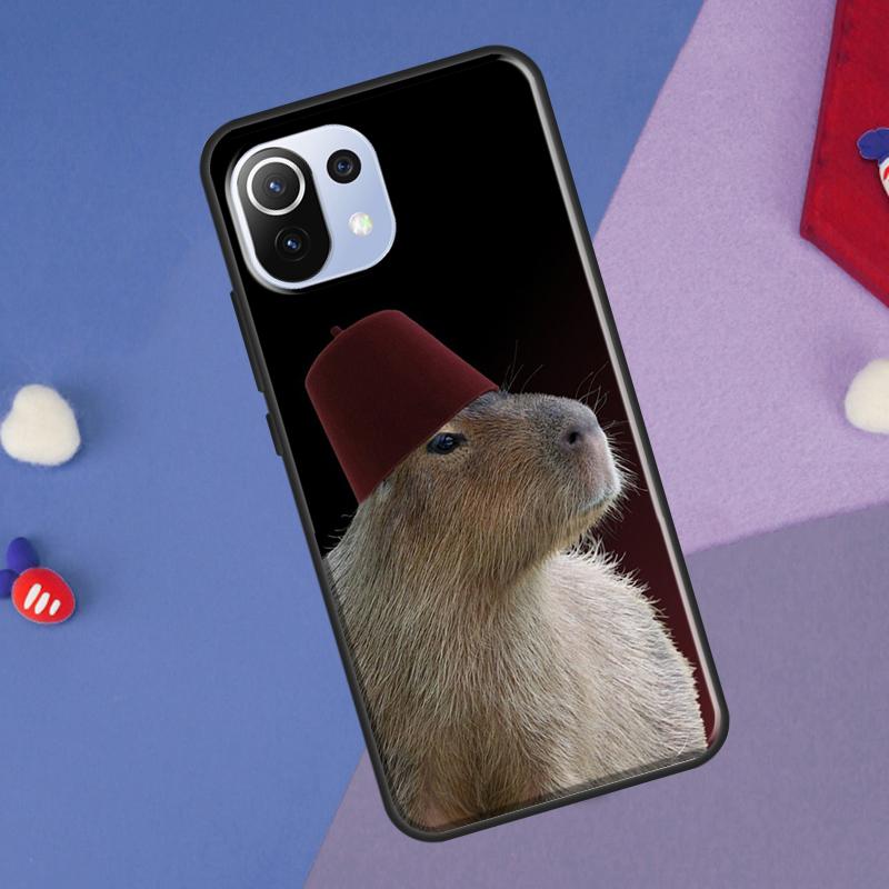 Capybara Lovely Animal Cover For Xiaomi 13 14 Ultra 11T 12T 13T 14T Pro POCO X7 Pro X3 X5 F3 F5 F6 M6 X6 Pro Case
