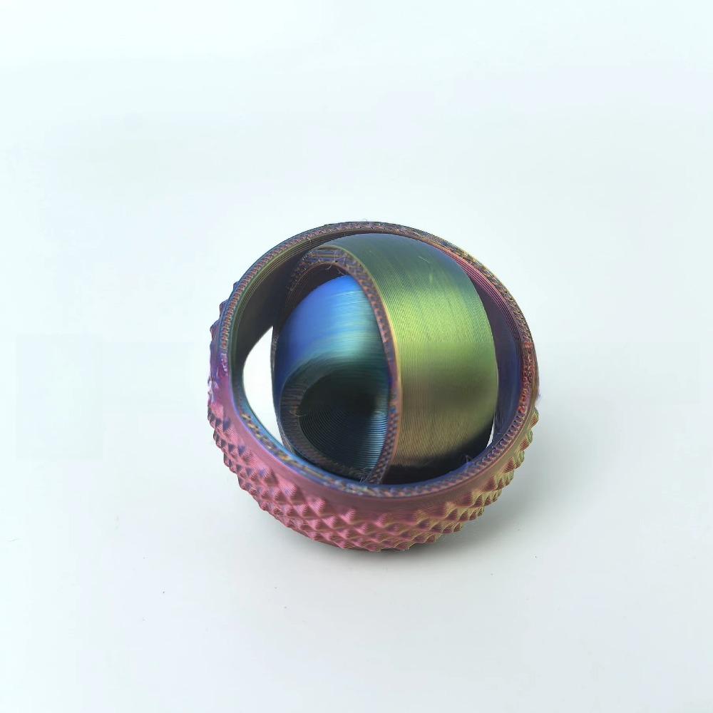 

Іграшки-непосиди 3D-друкована обертова кулька-іграшка багатофункціональна декомпресійна іграшка для полегшення тривоги 6