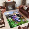 Minecraft Personalized Text Area Rug Design For Bedrooms Study Room Living Rooms Kitchen Antislip Carpet Anime Office Decor Wedding Party Gift