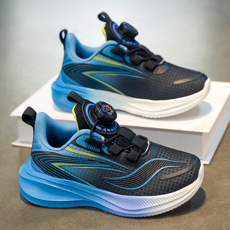 2025 New Autumn Breathable Boys' Basketball Mesh Shoes - Lightweight & Durable for Sports & Running