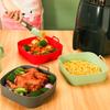 Reusable Square Shape Air Fryer Liner Food-Grade Silicone Air Fryer Accessories