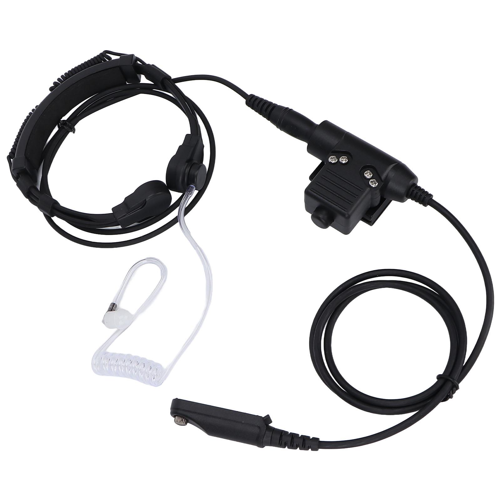 

Гарнитура U94 PTT и Throat Control 7,1 мм с регулируемым шумоподавлением, рация, гарнитура с PTT