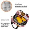 Playful Donut And Cupcake Insulated Lunch Bag for Women Office Cooler Thermal Food Box Tote Leakproof Lunch Boxes Container
