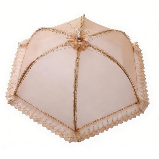 Capa de Vegetais Dobrável de Malha Redes para Alimentos Reutilizáveis Repelente de Insetos Capas de Comida Anti-moscas Protetor de Refeição ao Ar Livre