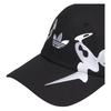 Adidas Cotton Twill Baseball Caps Unisex Black Adidas KA9275
