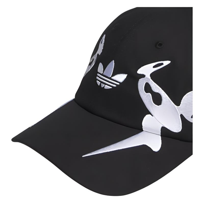 Adidas Cotton Twill Baseball Caps Unisex Black Adidas KA9275