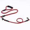 Dog Leash One-drag-three Dogs Leashes Double-head Leash for Dogs Walking Detachable Leashes Soft Handle Dog Chain Pet Products