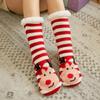 Fuzzy Thermal Socks Women Winter Funny Cat Dog Sloth Cute Kawaii Non Slip Cartoon Sleeping Soft Comfy Female Floor Slippers Sock