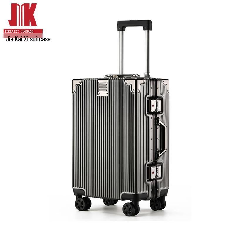JieKaixi A-3 Fine Grain PC Spinner Luggage 20 inch