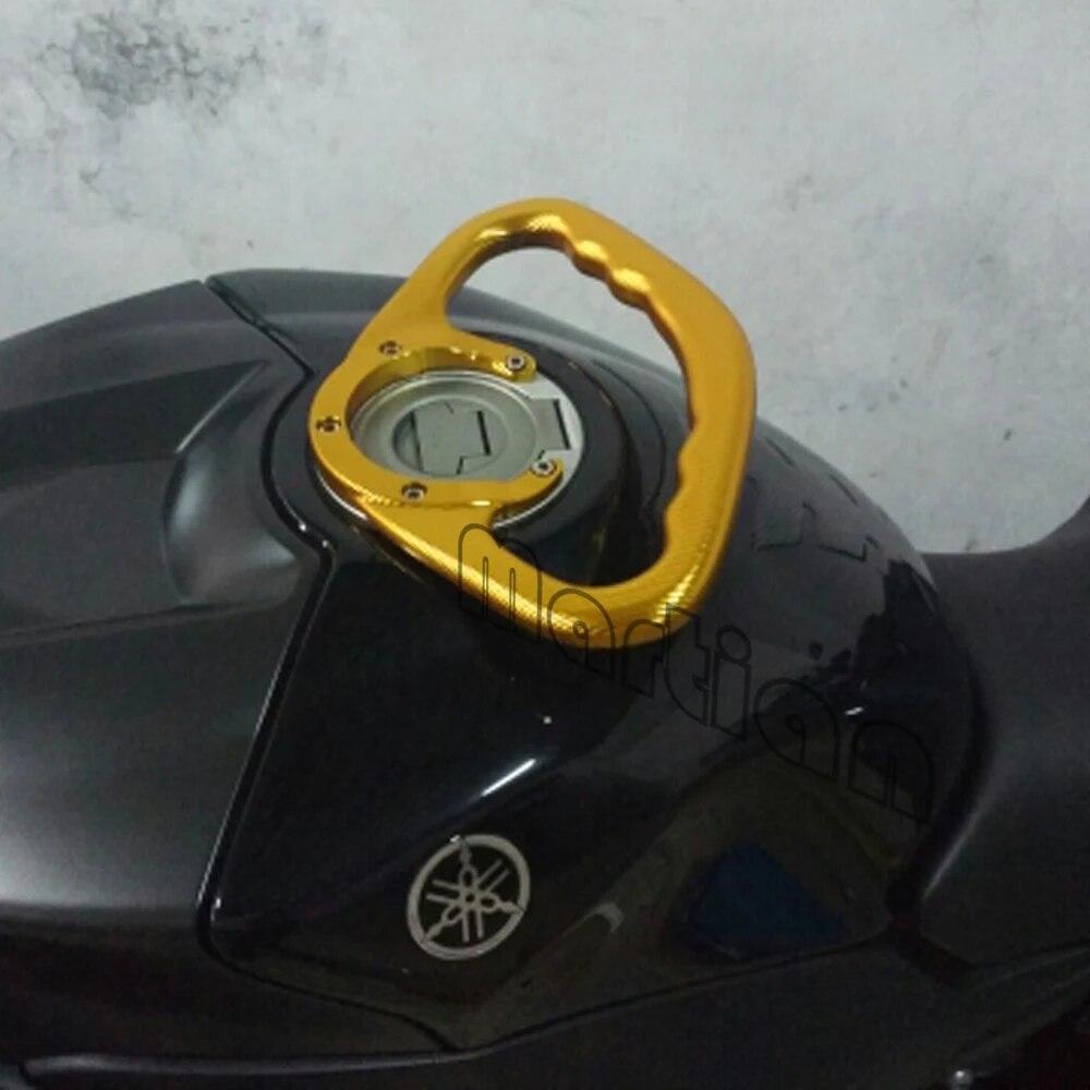 

Для YAMAHA FZ1 FZ6 FZ8 XJ6 аксессуары для мотоциклов алюминиевые пассажирские поручни ручка бака поручни ручки подлокотник серый