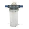 1 Stück Familie Garten Plastik Blau Geflügel Haustierprodukte Nutztiere Futter Tierärztliche Fortpflanzung Filter Wasserversorgung Ausrüstung