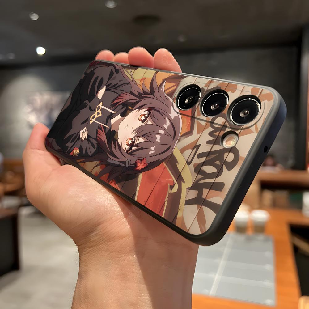 

Чехол для телефона Genshin Impact Ху Тао ХуТао Для Samsung A56 A36 A26 A16 A15 A25 A35 A55 A14 A34 A24 A54 Черный Мягкий чехол Samsung A13 4G