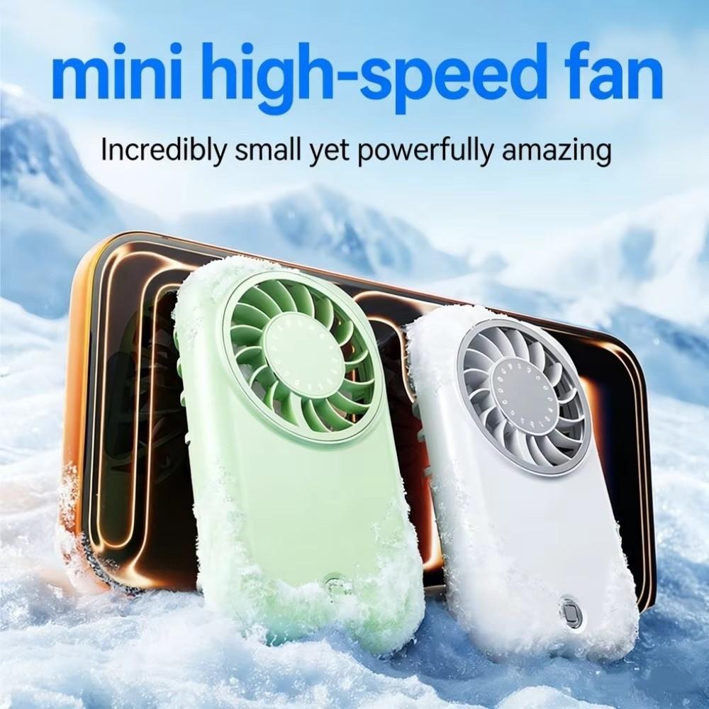 5-speed Wind Mini Handheld Fan Ultra-Thin Pocket Fan Portable Handheld Small Fan
