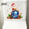 Holiday Gift for Friends Santa Claus Christmas Stickers PVC Waterproof Window Decals Wall Stickers Home Glass And Storefront Decoration,Festive