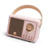 Bluetooth Speaker Compact Portable Retro Look HIFI Stereo Sound Multifunctional Wireless Speaker with Battery